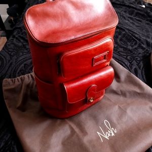 Nash leather backpack